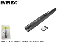 Everest PSN-12 2.4Ghz Kablosuz Profesyonel Sunum Cihazı Presenter - 1